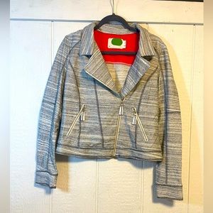 Caitlin moto jacket blazer